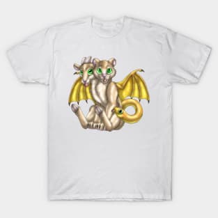 Chimera Cubs: Cream T-Shirt